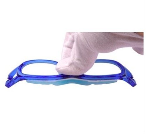 VOLOCOVER（TM Unisex Kids Protective Sports Goggles Glasses for Basketball Football Volleyball Squash Hockey (Blue)