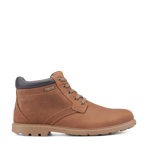 Rockport Men's Rugged Waterproof Buckle Boots - Boston Tan 6.5 Wide