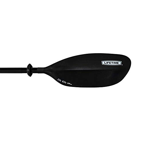 Lifetime Lite Elite Kayak Paddle 86.6 Inches Black Double-Sided Lightweight