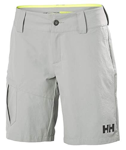 Helly Hansen Women's QD Cargo Shorts Grey Fog 32" Quick-Dry UV-Protection