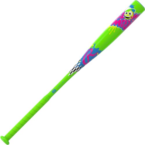 Rawlings 27" Glow Mojis USA Baseball Bat - Lightweight Aluminum, Extended Barrel