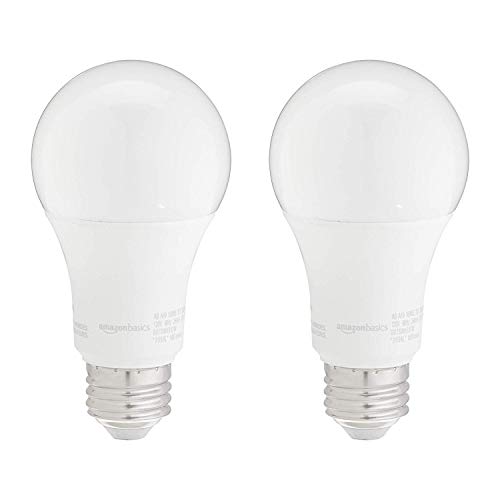 LED Light Bulbs 2 Pack - 100W Equivalent, Soft White 2700K, E26, Non-Dimmable