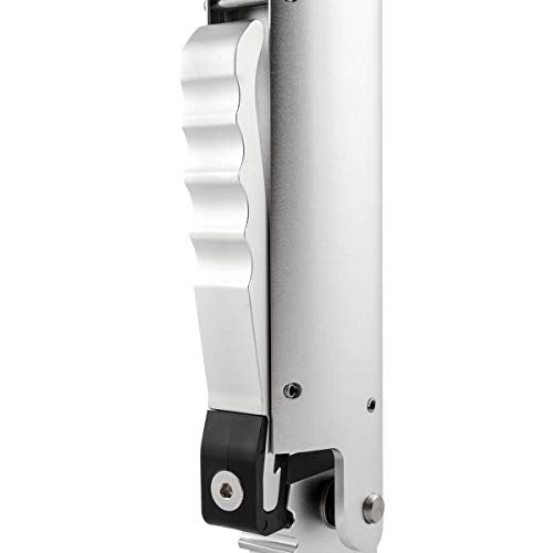 Cannon Dual-Axis Rod Holder with Quick Release & 360° Rotation - Silver, One Size