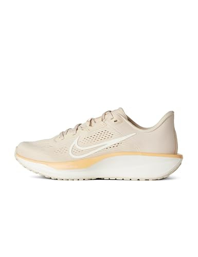 Nike Women's Quest 6 Road Running Shoes Pearl White/Sail/Orange Chalk - Lightweight Athletic Footwear