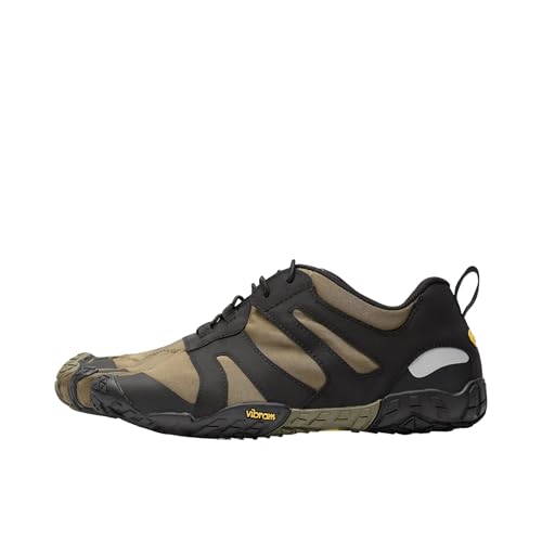 Vibram Men's FiveFingers V-Trail 2.0 Off-Road Trail Running Shoes - Ivy/Black 10.5-11