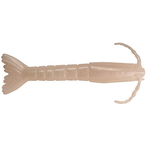 Berkley Gulp! Alive! Shrimp - Pearl White / 3in - Half Pint 4x7 Fishing Bait