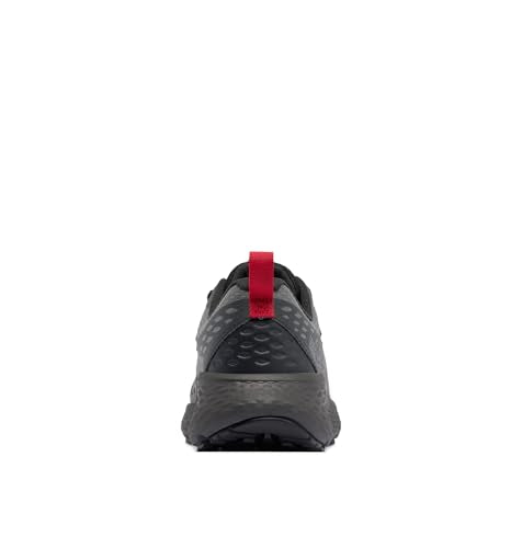 Columbia Men's Konos TRS Running Shoes 9.5 Titanium Grey Steel Mountain Red