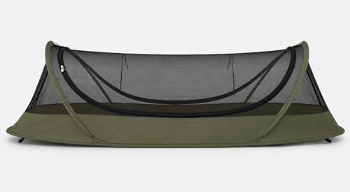 USGI Industries OD Green Self-Deploying Bivy Tent - Single Person Mesh Sleep System