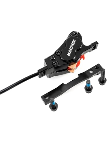 MACFOX E-Bike Four-Piston Hydraulic Disc Brake Set for X1S, X7, X2 Models
