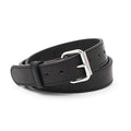 Relentless Tactical Black Stitched 36 Pant Size 40 Belt - No Sag Leather Gun Belt for Concealed Carry and Holsters