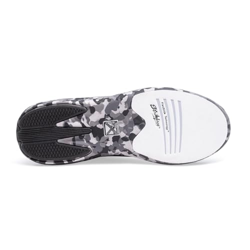 Men's Bowling Shoes with #8 Slide Pad - Black/Camo 11.5 - Right Hand