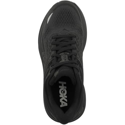 Hoka Womens Bondi 9 Running Shoes - Black/Black
