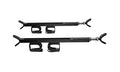 UTV Gun Rack for 23-28 Inch Roll Bar - Overhead Quick-Draw Model QD850-OGR, Black Powder-Coated