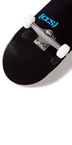 CCS Black 8-inch x 32-inch Complete Skateboard - Maple Deck, Fully Assembled for All Levels