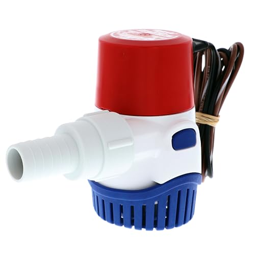 Rule 25SA 12V Automatic Submersible Bilge Pump 500GPH for Boats