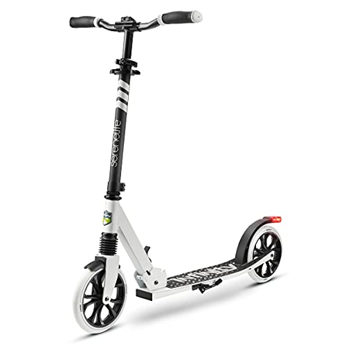 Foldable Kick Scooter for Teens & Adults - Alloy Deck & Adjustable Handlebar