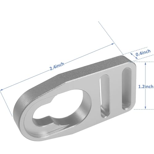 4 pcs Aluminum Kayak Seat Replacement Buckle Clips for Lifetime & Emotion Kayaks