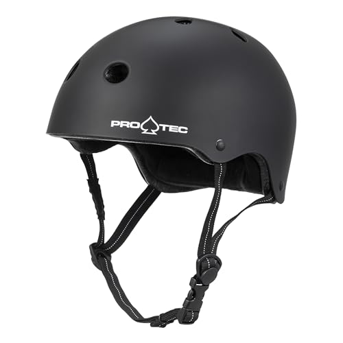 Pro-Tec Low PRO Matte Black Helmet for Skateboarding & Bicycling Small-Medium