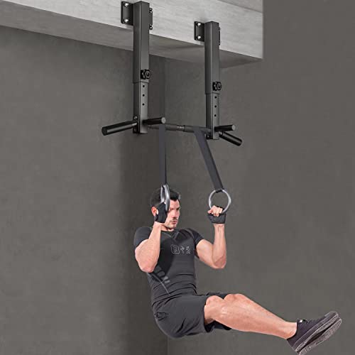 Heavy-Duty Wall-Mount Pull Up Bar for Beam & Rafter Installation