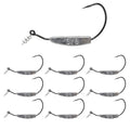 Reaction Tackle 3/8oz 7/0 Weighted Swimbait Hook with Twist Lock - 10 Pack