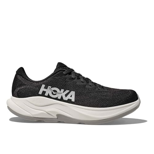 Hoka Rincon 4 Men’s Running Shoes 11.5 Black/White Lightweight Cushioned