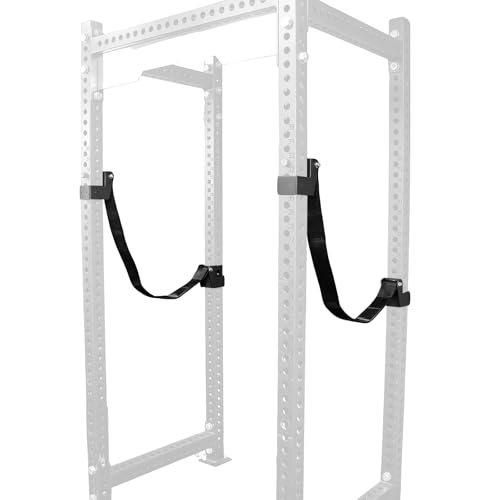 Power Rack Attachments Safety Straps for Squat Bench Deadlift Hip Thrust 3x3 Fit