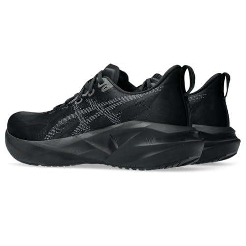 Men's ASICS NOVABLAST 5 Running Shoes - Black/Carrier Grey, 10.5