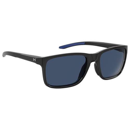 Under Armour Men's Rectangular Sunglasses - Black / 50mm