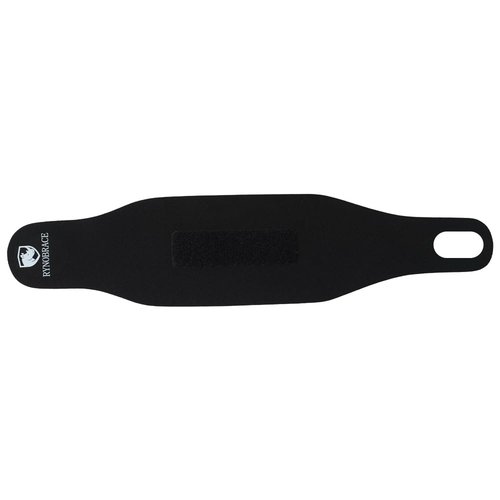 RynoBrace Wrist Support- Thin Adjustable Wrist Brace for Sports, Workouts, & Daily Use (Black)