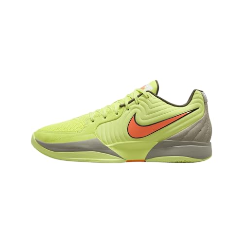 Nike Ja 2 Basketball Shoes Size 13 - Light Lemon & Cargo Khaki, Men's Athletic Sneakers
