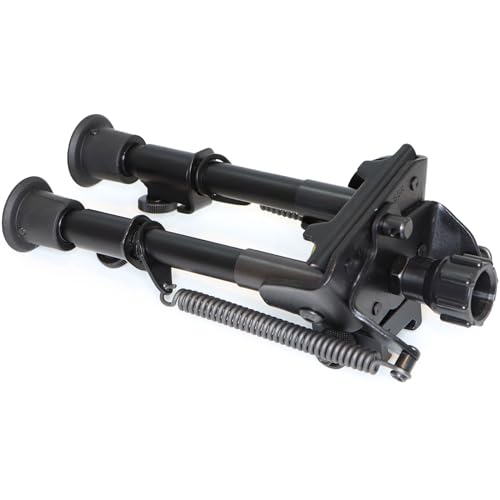 Harris Bipod S-BRP Picatinny Rail Mount 6-9 Inches Black - Rifle Stabilizer