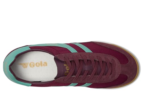 Gola Women's Tornado Sneakers - Windsor Wine & Sea Mist, Vintage-Inspired Casual Shoes