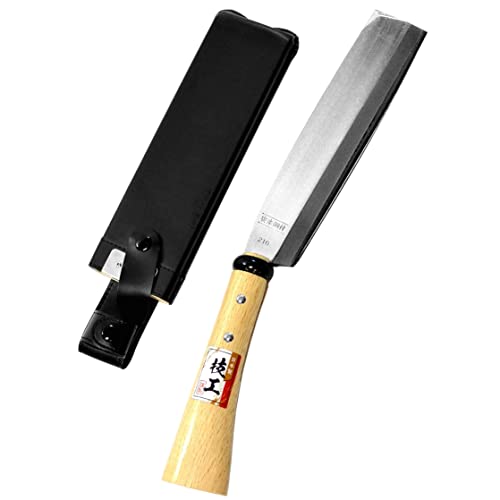 Japanese NATA Hatchet 8.2-Inch Hand Axe with Sheath - Single-Bevel