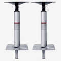 2 Pack Boat Seat Pedestal Base Mount Kit for Fishing & Marine Use - Universal 14" Adjustable Support