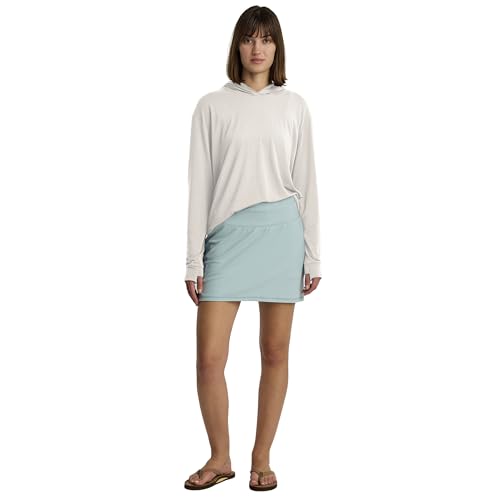 Free Fly Women's Elevate Lightweight Hoodie - Small Heather Birch