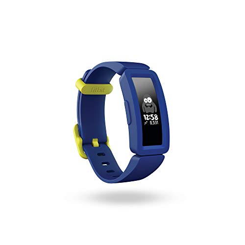 Fitbit Ace 2 Kids Activity Tracker Night Sky + Neon Yellow | Swimproof & Up to 5 Days Battery