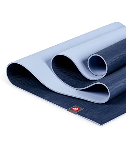 Manduka eKO Yoga Mat Midnight 79" x 24" Natural Rubber Eco-Friendly