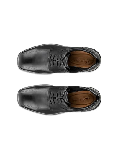 ECCO Helsinki 2.0 Bike Toe Tie Men's Casual Dress Shoe Black 11-11.5