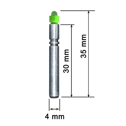 LED Bobber Light Replacement Battery for Fishing & Archery Nocks - Green