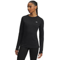 Under Armour Women's Base 4.0 Crew Neck Baselayer Top Medium Black/White
