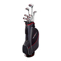 Men's Complete Golf Set with Stand Bag - Right Hand, Driver, Irons, Wedge