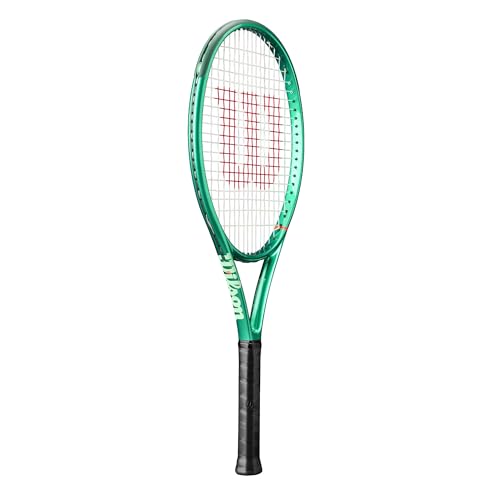 Wilson Blade V10 Junior Tennis Racket 26 Green - Control & Power, Pre-Strung