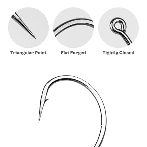 Wacky Rig Hooks with Bait Stopper for Bass Fishing - 40 Pack
