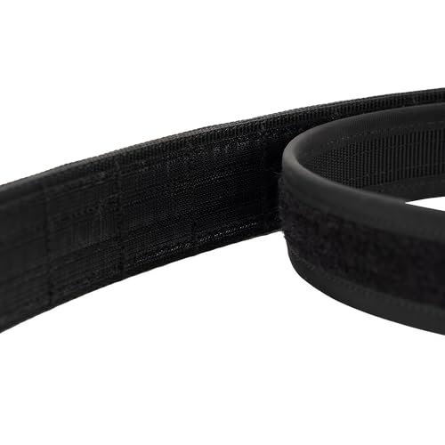 TACNEX 1.75-Inch MOLLE Duty Belt with Genuine Cobra Buckle - Black, Medium
