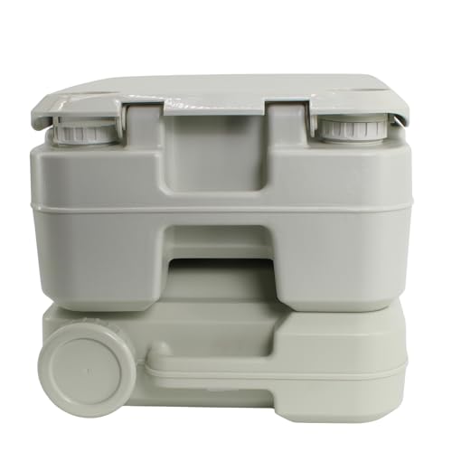SEAFLO 2.6 Gallon Portable Camping Toilet with Waste Level Indicator - Off-Grid RV Boat