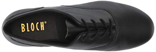 Bloch Women's Respect Tap Shoe Black 7 - Leather Oxford Dance Shoe