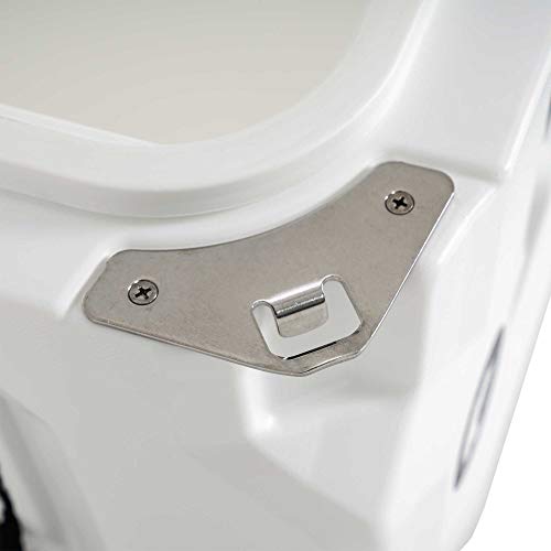 Lifetime 65 Quart Hard Cooler - Arctic White, Bear Resistant, Up to 8-Day Ice Retention