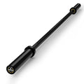 Black 4ft Olympic Barbell for Strength Training - Heavy Duty, 500LBS Capacity