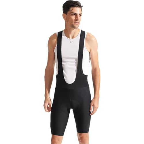 Men's PRO Padded Cycling Bib Shorts Large Black - Performance Cycling Apparel