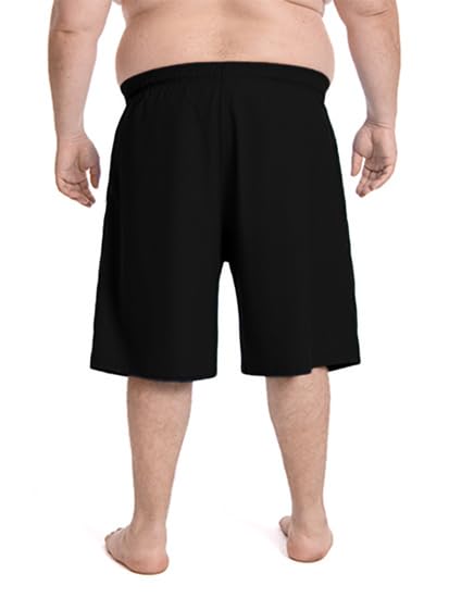 Men's Big and Tall Swim Trunks - 11 Inch Mesh Liner, Plus Size 2X-6X